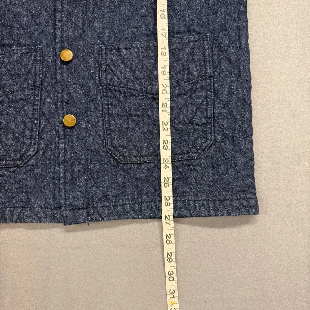 Rainbow Quilted‎ Denim Jacket Rhinestone Cat Snap Front Corduroy Collar Women